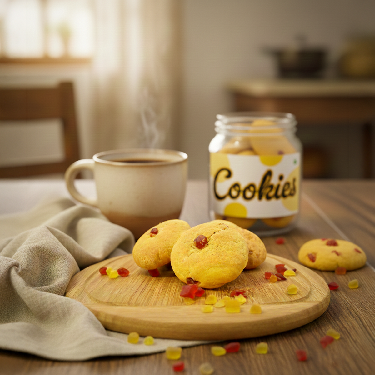 Tutti Frutti Cookies