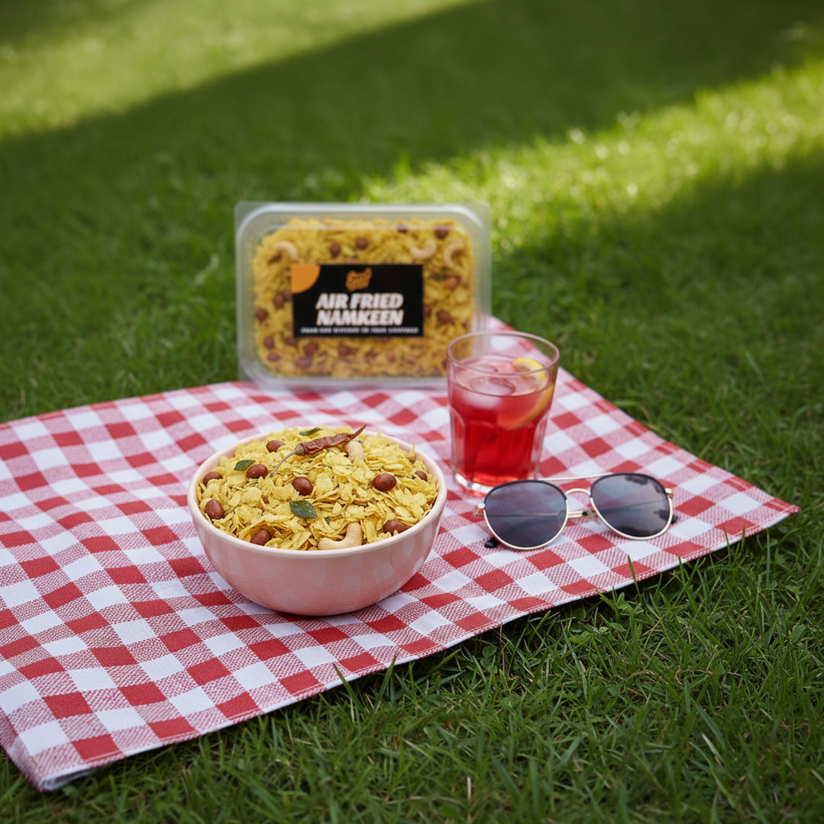 Air Fried Poha Namkeen
