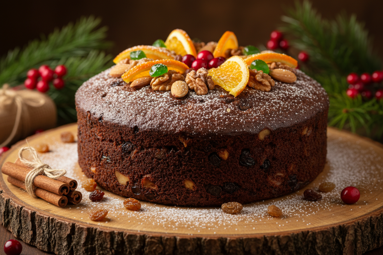 xmas plum cake